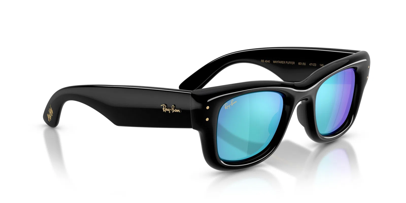 Ray-Ban Wayfarer Puffer 4940 Sunglasses - Black - view 22